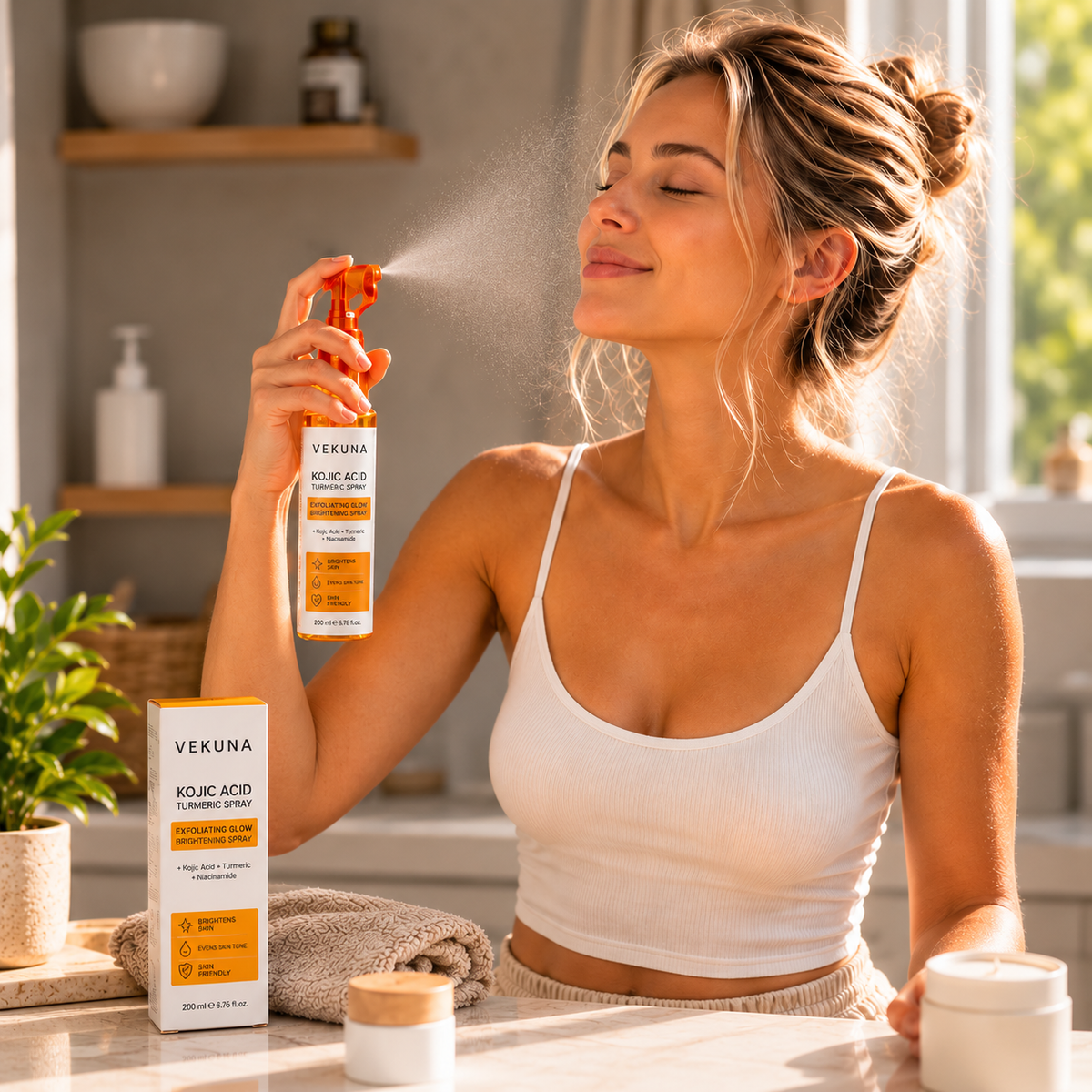 VEKUNA kojic Acid Turmeric spray